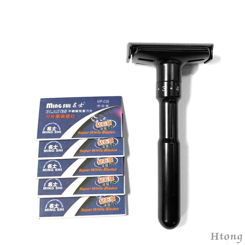 (Hàng Mới Về) Dao Cạo Râu Thủ Công Hai Mặt An Toàn Cho Nam | BigBuy360 - bigbuy360.vn