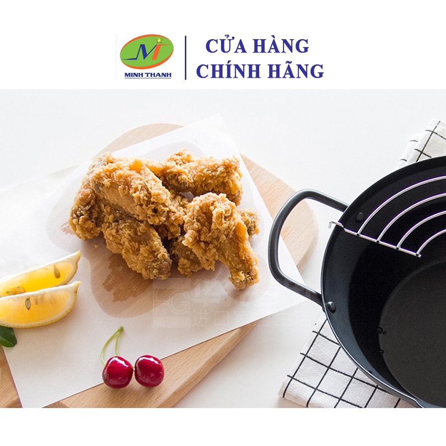 Giấy nến cho nồi chiên không dầu, lót bánh chống dính an toàn tiện lợi hợp vệ sinh  Minh Thành