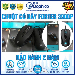 Chuột có dây forter 3900p – chính hãng – độ nhạy 1500 dpi – bảo hành 24 tháng – fd-3900p