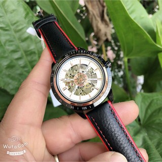 ĐỒNG HỒ CƠ DÂY DA TEVISE