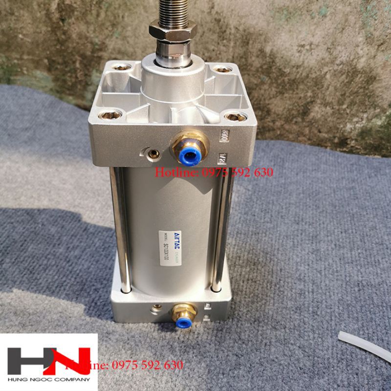 Xi lanh khí nén ben hơi xi lanh 2 chiều 100 mm x 100mm