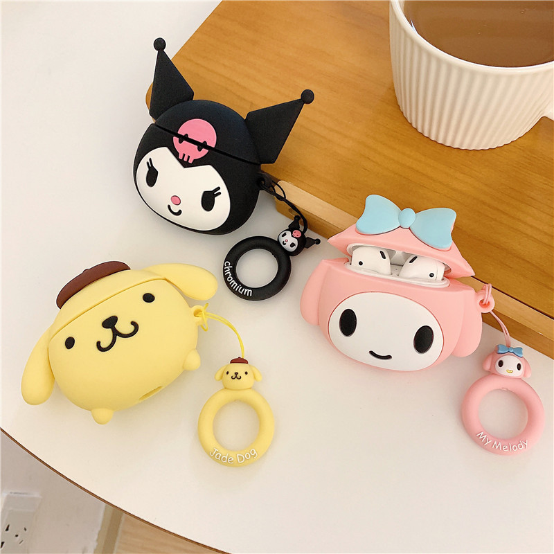 SANRIO INPODS Vỏ Đựng Bảo Vệ Hộp Sạc Tai Nghe Airpods Hình Chú Cún Đáng Yêu