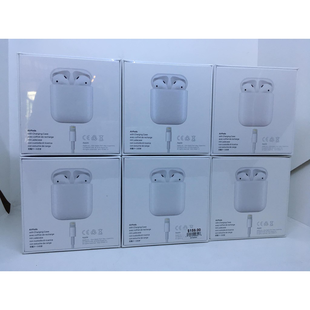 Tai nghe Blutetooth Apple Airpods 2nd Gen with Charging Case (Bản sạc có dây)