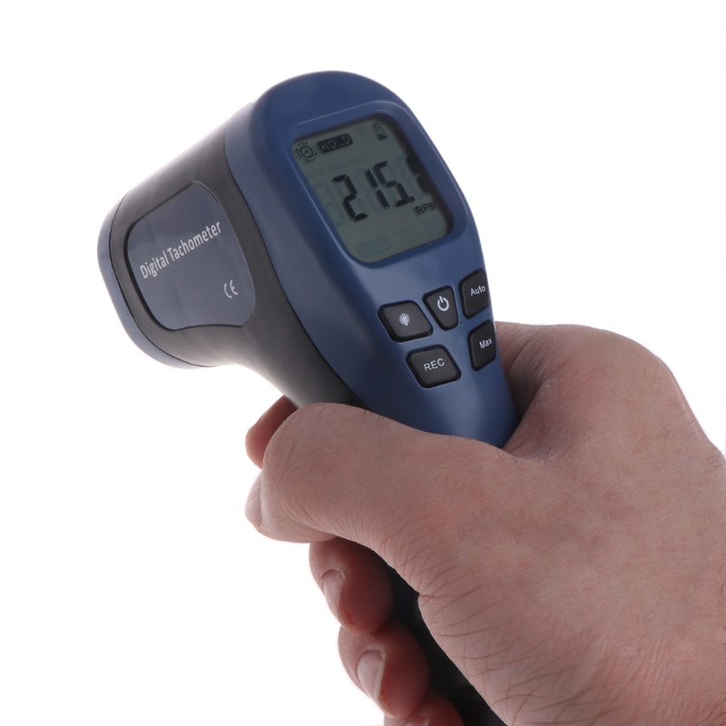 Đồng Hồ Đo Tốc Độ Động Cơ RPM Kỹ Thuật Số LCD