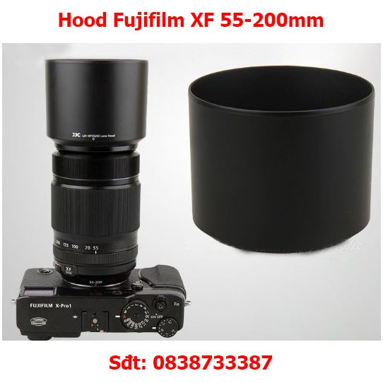 Hood Fujifilm XF 18 - 55mm - Loa che ống kính Fujifilm XF 18 - 55mm F2.8-4 và 14mm F2.8 và 55-200