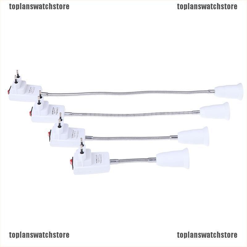 1 Đuôi Đèn Bàn E27 Có Giá Đỡ + Adapter Chuyển Đổi