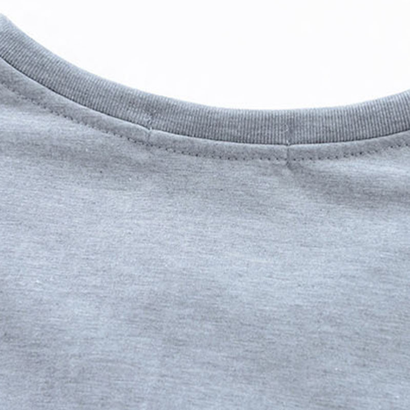 Áo Thun Tay Ngắn Cổ Tròn Chất Liệu Cotton Nhanh Khô Nhiều Màu Sắc Phong Cách Hàn Quốc Cho Nam