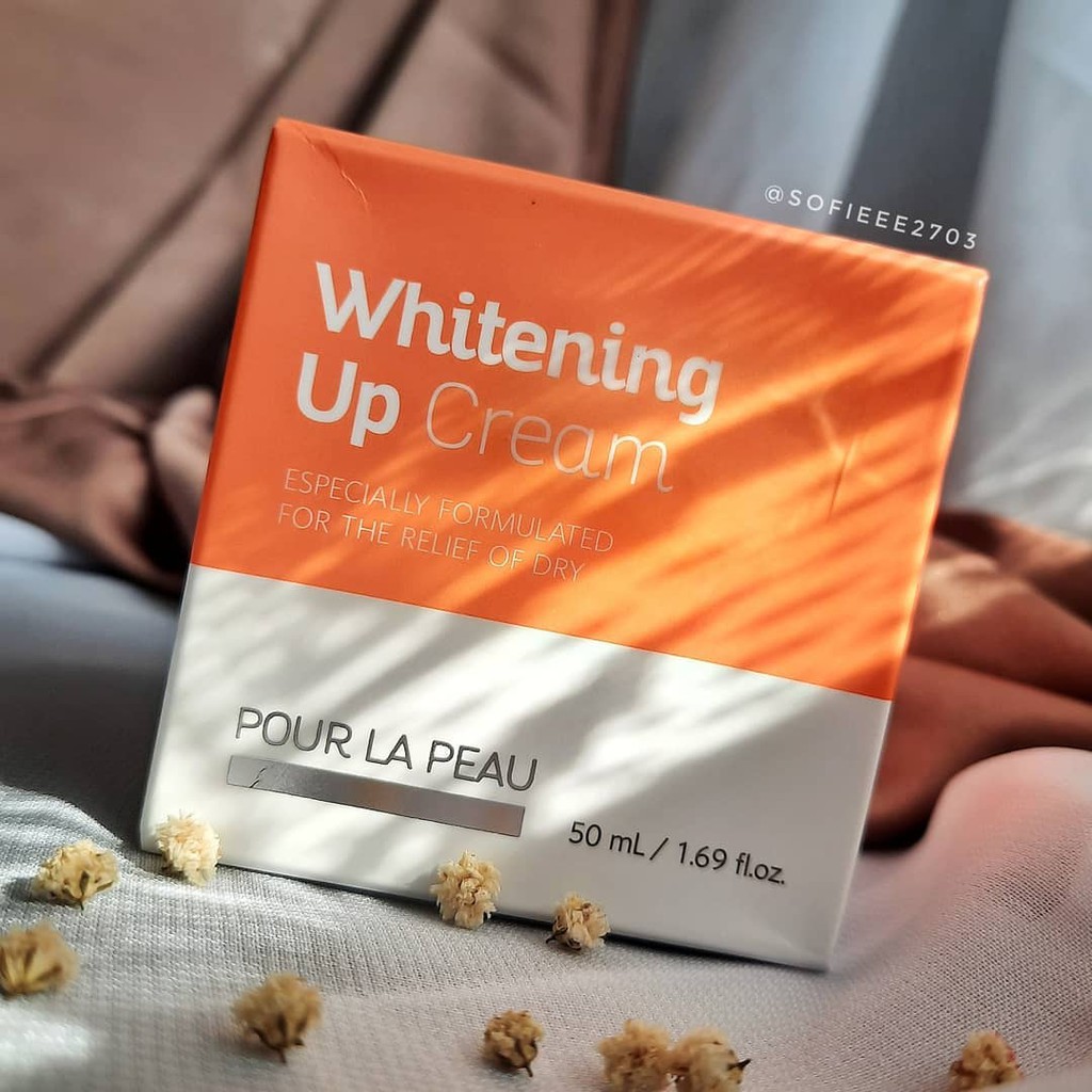 Kem Dưỡng Trắng & Mềm Mịn Da  POUR LA PEAU WHITENING UP CREAM_Mỹ phẩm Hàn Quốc chính hãng