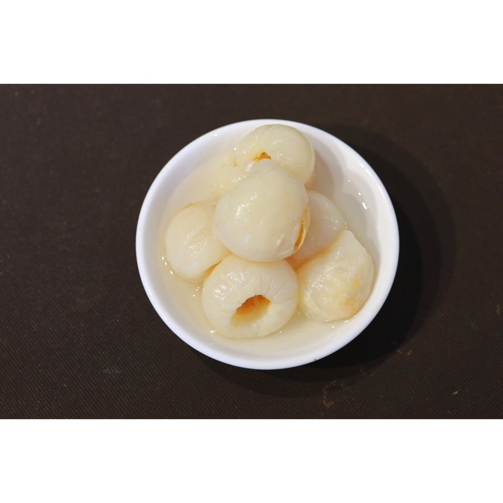 Vải Thiều Ngâm Hosen  Đóng Lon 565g