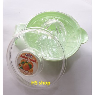 Vắt cam nhựa Song Long (Xanh) Hàng Việt Nam chất lượng cao - Bền, đẹp, tiện dụng - NPP HS shop