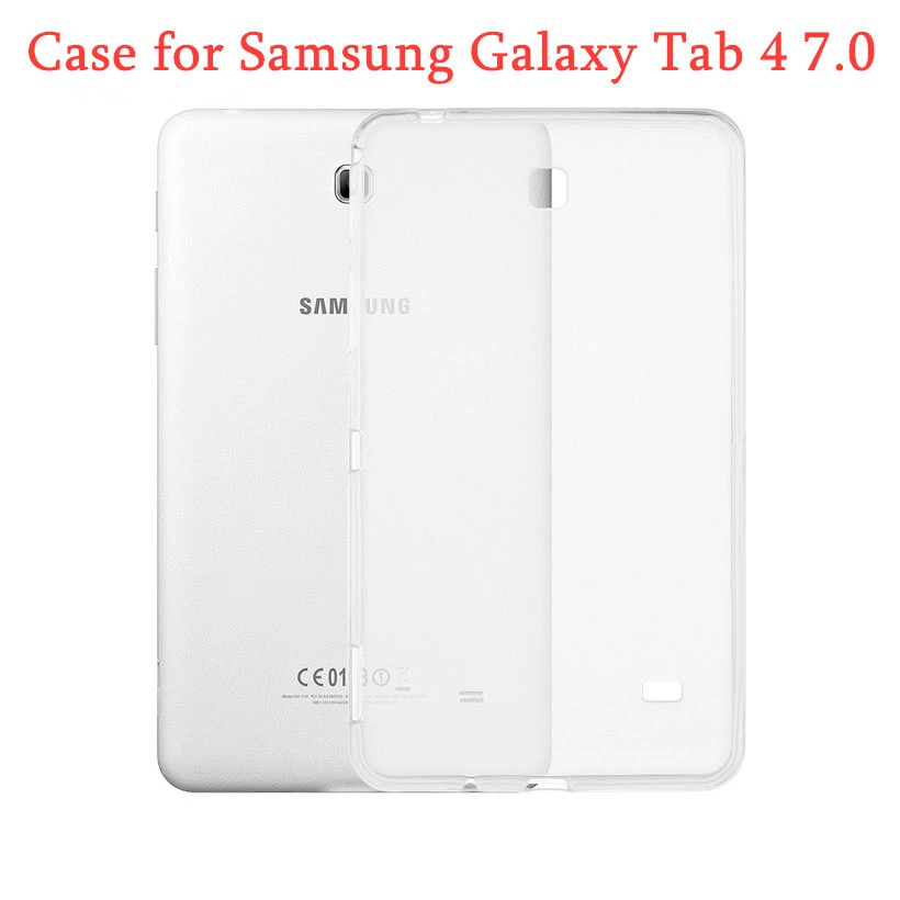 Ốp lưng silicon Samsung Galaxy 4 7.0 jelly case T230 T231 T235 T239 T2397 cover tab4 7 SM-T231 Pouch Guard