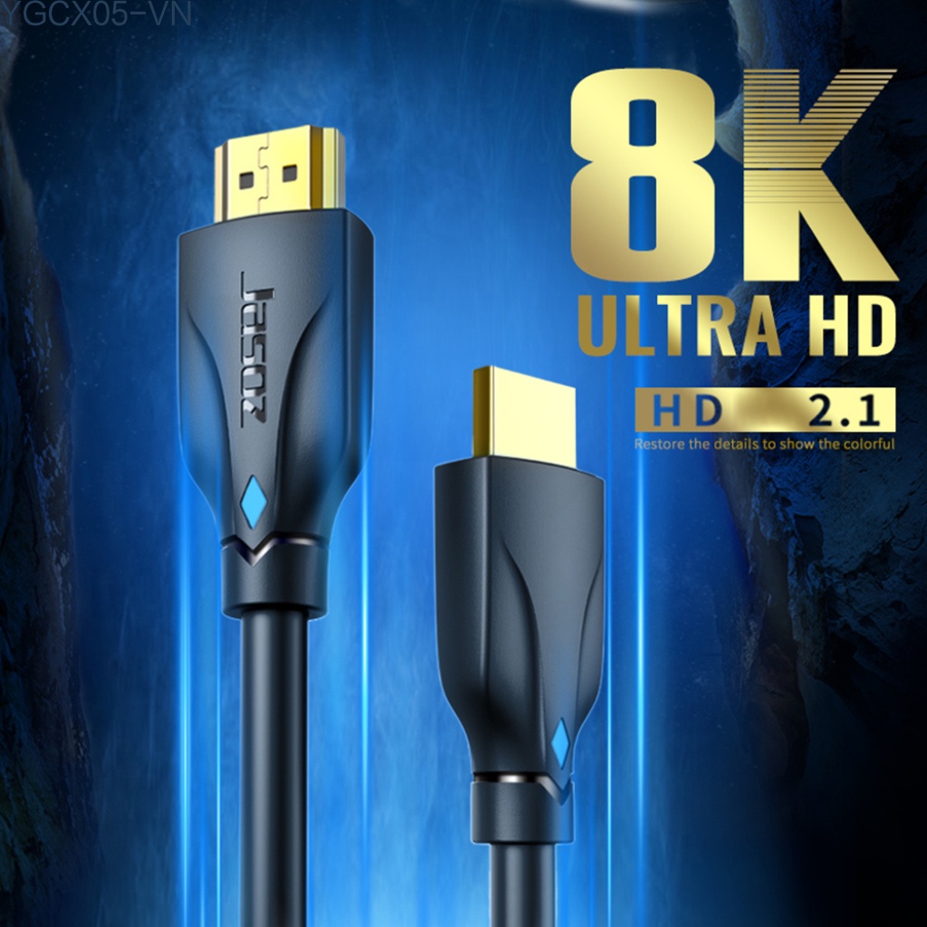Dây Cáp Chuyển Đổi Hdmi 2.1 8k Hd 1 / 1.5 / 2 / 3m 48gbps Hdmi Cho Ps5 Tv Notebook | BigBuy360 - bigbuy360.vn