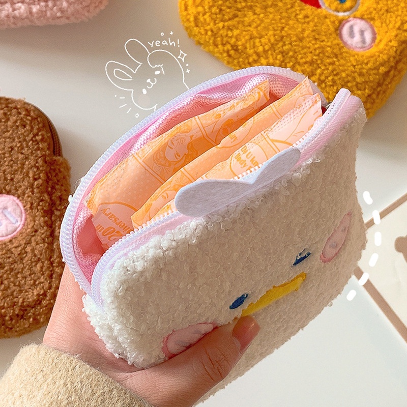 Túi đựng băng vệ sinh kiểu dáng dễ thương xinh xắn tùy chọn màu sắc