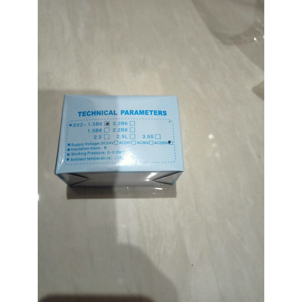 Van khí 220v dùng cho máy hàn tig