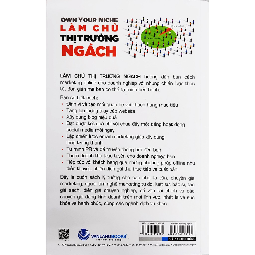 Sách - Làm Chủ Thị Trường Ngách - Own Your Niche | BigBuy360 - bigbuy360.vn