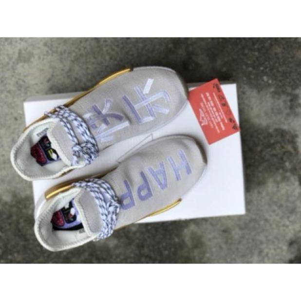 Xả [XẢ KHO] [FREE SHIP] Giày Sneaker Human Race China Gold Happy Full Box Dành Cho Nam Nữ . ^ new2021 ' ³ '\