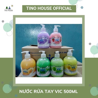 Nước rửa tay vic⚡6 mùi hương dễ chịu⚡500ml