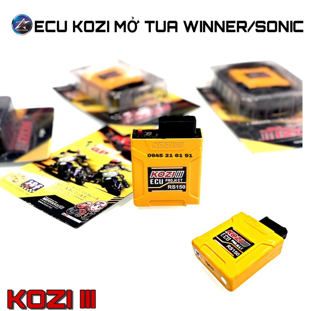 ECU KOZI MỞ TUA CHO EXCITER 2019 V2 (4MAP) - WINNER/SONIC (8MAP)