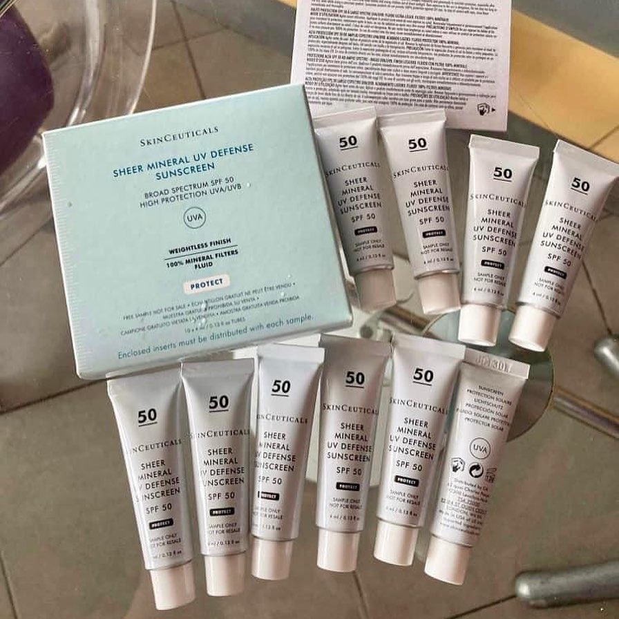 Kem chống nắng Skinceuticals Sheer Mineral UV Defense SPF50 4ml Code JCT30W