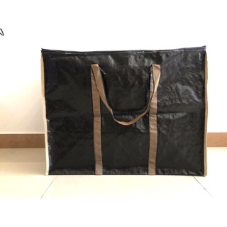 Túi bạt đen cỡ lớn_Chuyển đồ_70x40x55cm