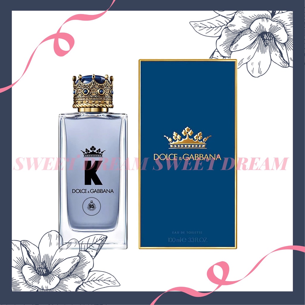 🐷 Nước hoa nam Dolce & Gabbana King EDT (5m/10ml/20ml) #heobu | Thế Giới Skin Care