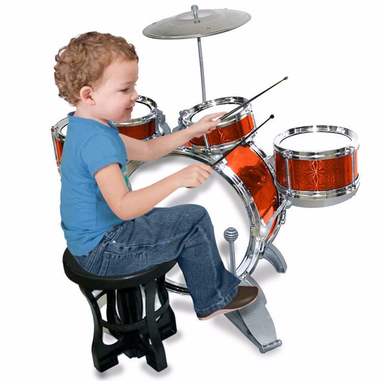 Đồ chơi nhạc cụ bộ trống Jazz Drum - Cho bé thỏa sức vui chơi