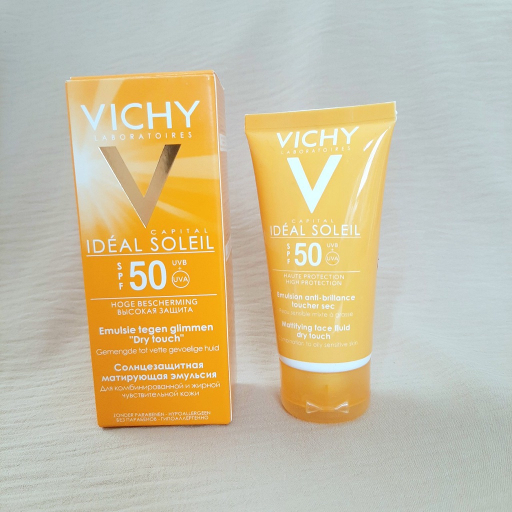 Kem Chống Nắng Vichy SPF50 Ideal Soleil Emulsion Anti-Brillance- L&V shop