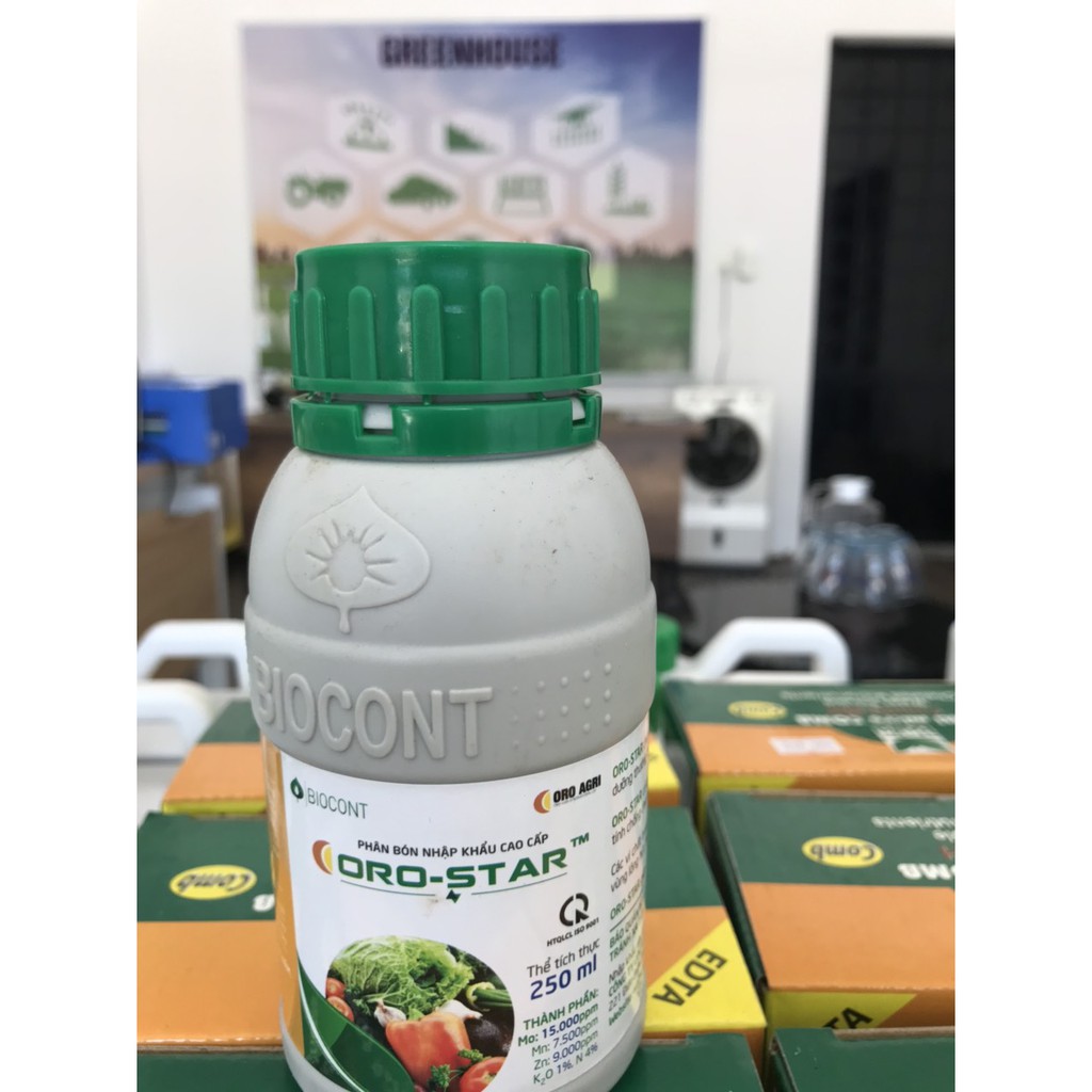 ORO-STAR™ - Phân bón vi lượng cao cấp được nhập khẩu từ Mỹ giúp bổ sung dinh dưỡng thiếu hụt cho cây