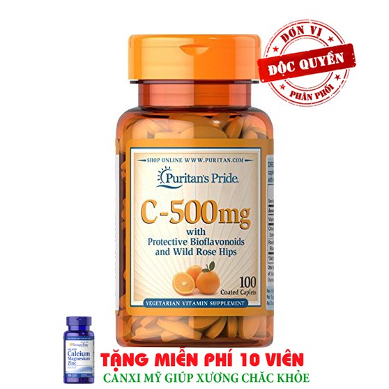 Viên uống bổ sung vitamin C tăng cường miễn dịch, chống lão hóa cho cơ thể, giúp da nhanh liền sẹo thâm