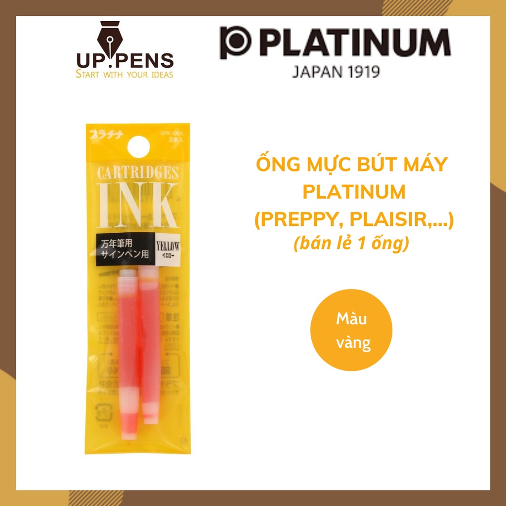 Ống mực bút máy Platinum Preppy -Bán lẻ 01 Ống