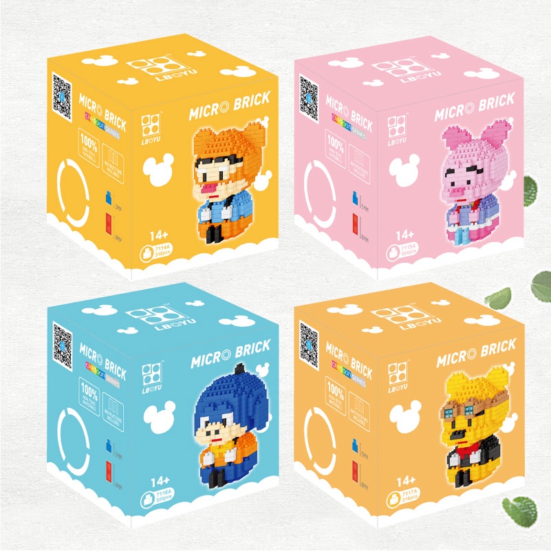 Mới Bộ Đồ Chơi Xếp Hình Lego Hình Chú Gấu Pooh Đáng Yêu