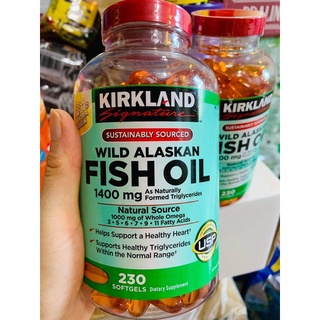VIÊN UỐNG DẦU CÁ WILD ALASKAN FISH OIL 230 VIÊN - USA