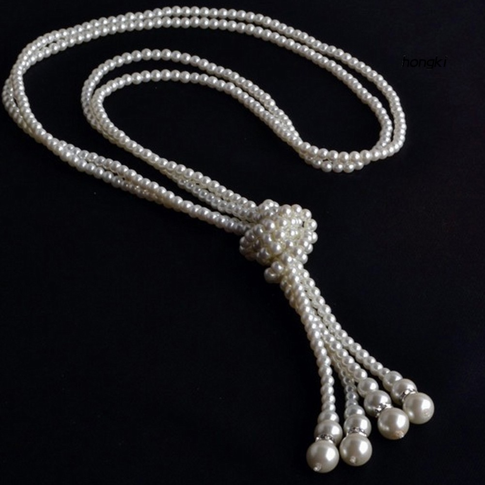 (Hàng Mới Về) Set 2 vòng cổ Hợp Kim Đính Ngọc Trai Giả Xinh Xắn Cho Nữ