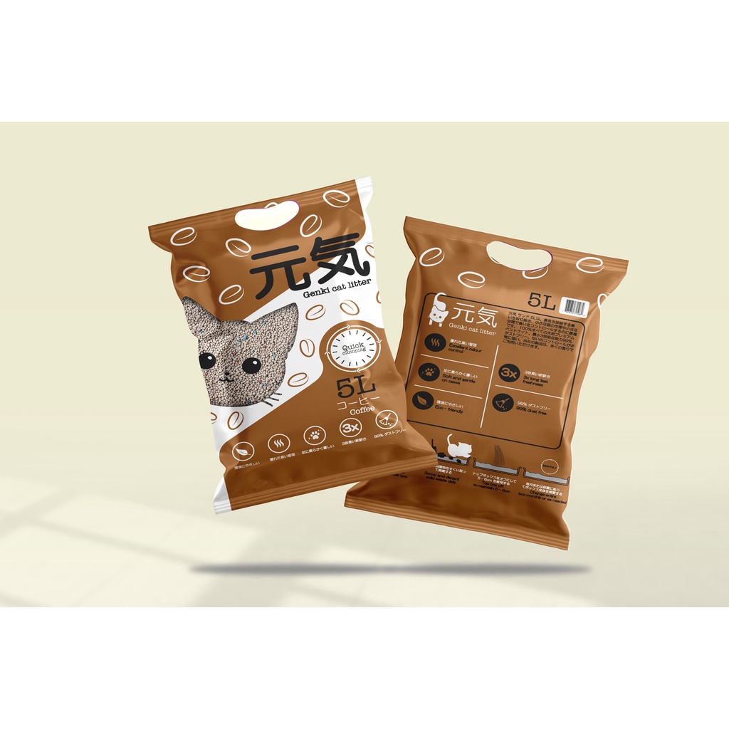 Cát vệ sinh mèo Genki