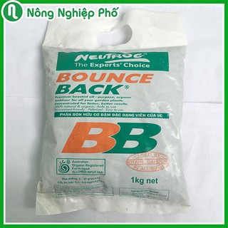 Phân hữu cơ Bounce Back phân tan chậm dạng viên - Gói 1kg - Nông Nghiệp Phố