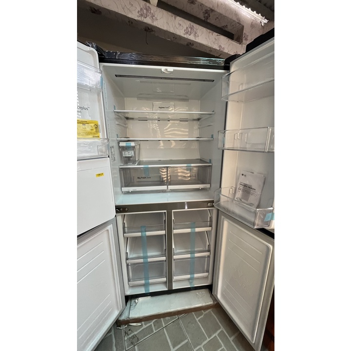 Tủ lạnh LG Inverter 494 lít GR-D22MB 2021 - Showroom Tivi TPHCM