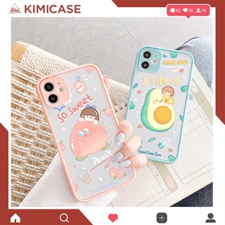 Ốp bảo vệ cam Bơ & đào Iphone 6/6plus/6s/6splus/7/7plus/8/8plus/x/xr/xs/xsmax/11/11pro/11promax/12mini/12/pro/12promax