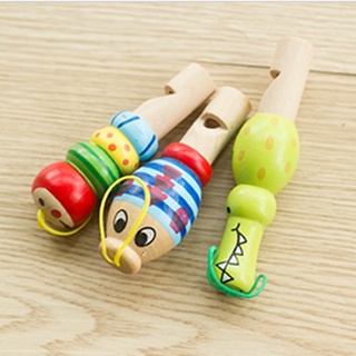 (HÀNG ĐẸP) còi gỗ hình động vật siêu kute cho bé
