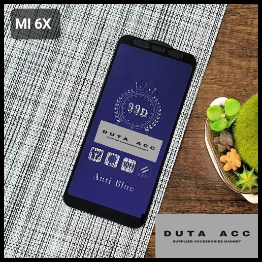 Keo dán chống bức xạ màu xanh dương cho Xiaomi Mi 6X TEMPERED GLASS ANTI Mi6X