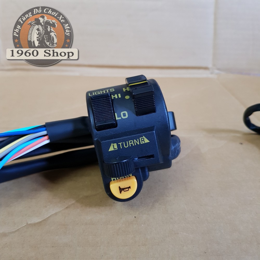 Cùm công tắc xe máy win 100 kèm tay phanh côn phù hợp độ Cafe Racer Tracker GD110 SU GN125 Win CD 67 Dream CUB