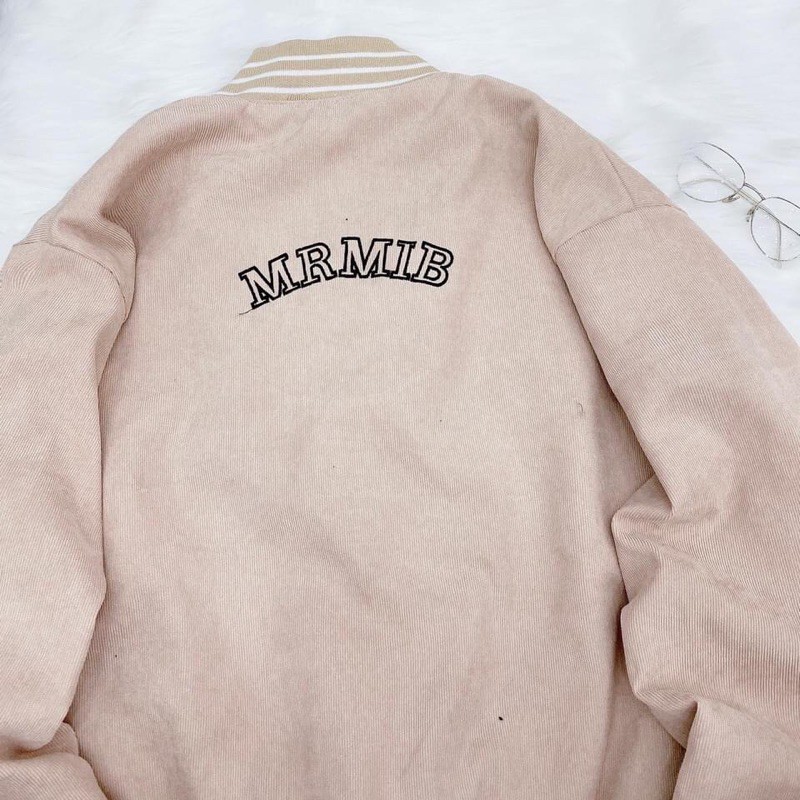 Áo Bomber Kaki Mr Mib Unisex | BigBuy360 - bigbuy360.vn