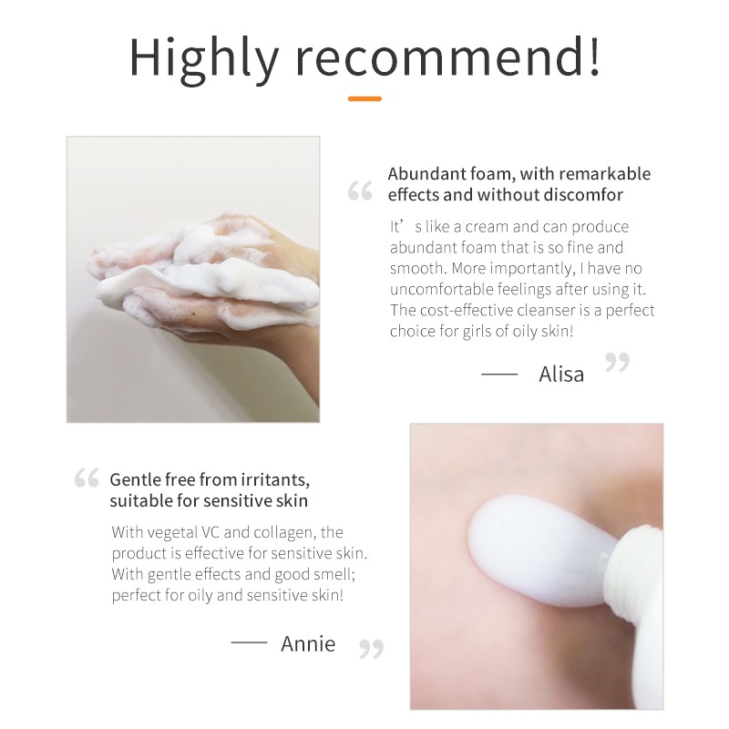 Sữa rửa mặt Lanbena giúp làm sáng làn da 100g