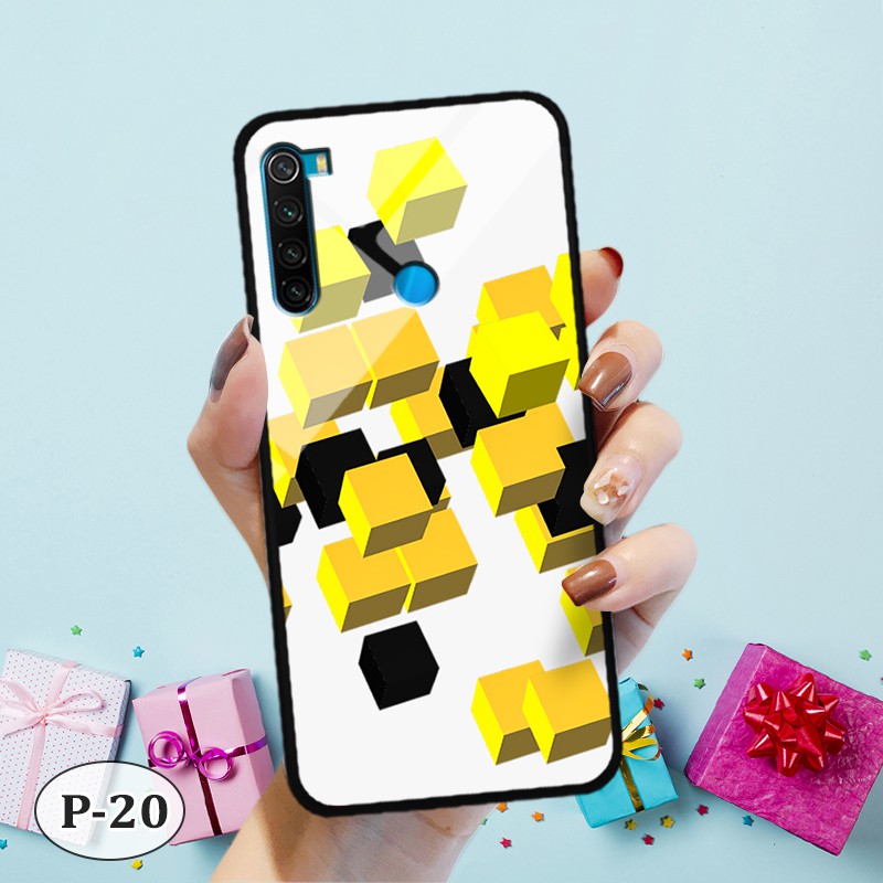 Ốp lưng kính Xiaomi Redmi Note 8- hình 3D