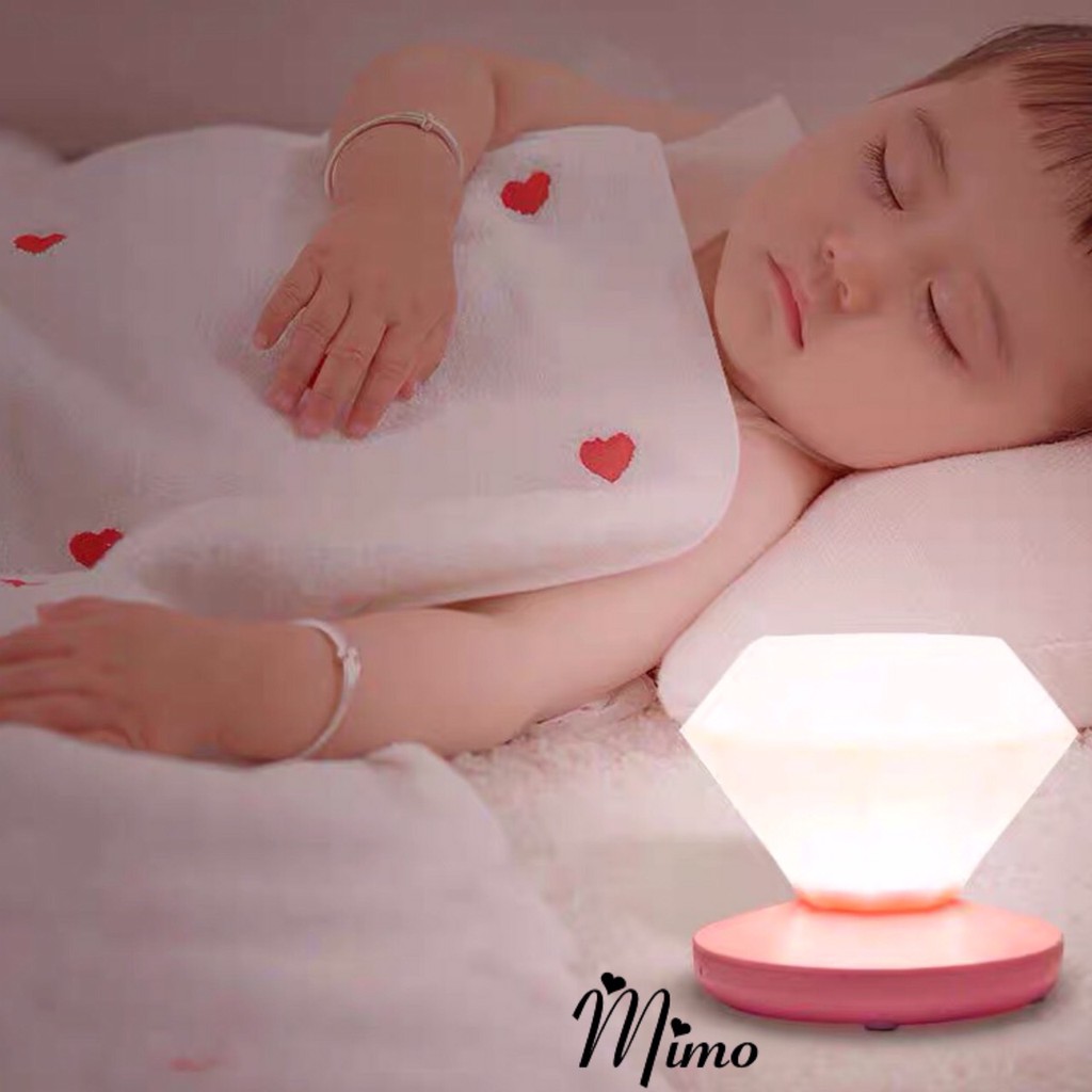 Đèn Led trang trí phòng ngủ silicon có 3 nấc ánh sáng đều cảm biến hài hòa cho không gian thêm độc đáo