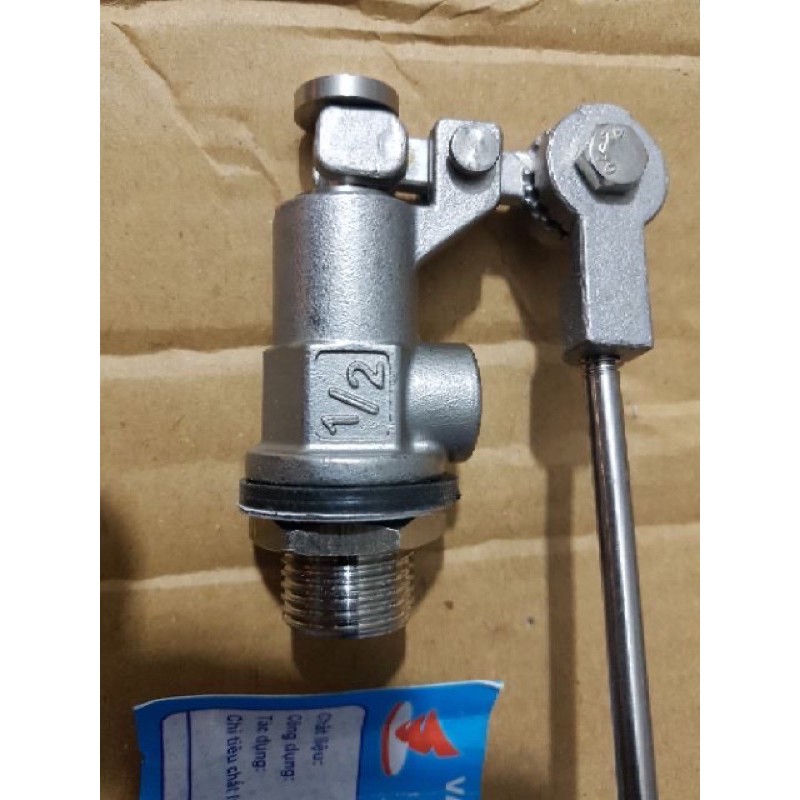 Phao cơ tự ngắt Ag inox 304. Phao quả bóng. phao tự ngắt nước sạch