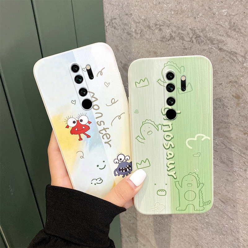 Ốp điện thoại chống rơi họa tiết tranh sơn dầu cho Xiaomi Redmi Note 8 Pro Redmi Note 9 9 Pro Redmi Note 10 4G Redmi Note 10 Pro Cute Bear Cartoon Soft Silicone Cover