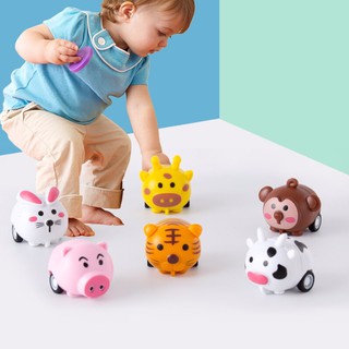 Combo 2 con thú mini chạy cót cho bé