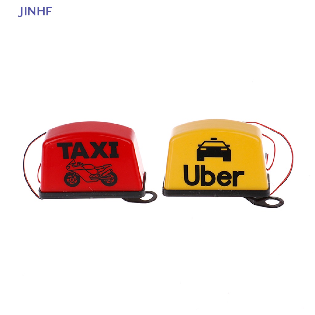 Bảng Đèn LED Cảnh Báo Chữ Taxi Trang Trí Xe Mô Tô JINHF