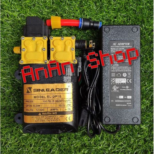 Bộ máy bơm đôi mini SINLEADER kèm Adapter 12V10A