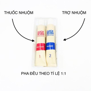 Thuốc nhuộm tóc phủ bạc Quick Seven Hàn Quốc